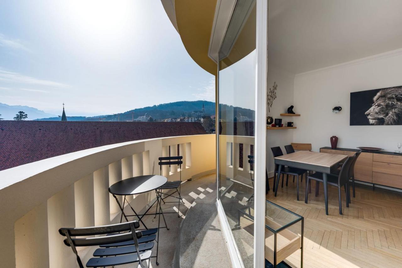 Le Panoramique - 75 Sq M Apartment With Balcony In The Heart Of אנסי מראה חיצוני תמונה